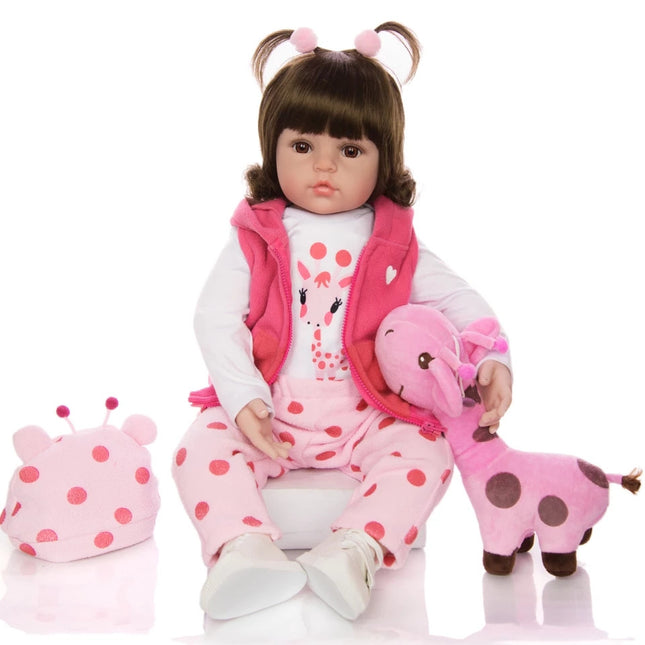 Children's doll Karina Give Joy handmade Reborn 50 cm/19.6 inch
