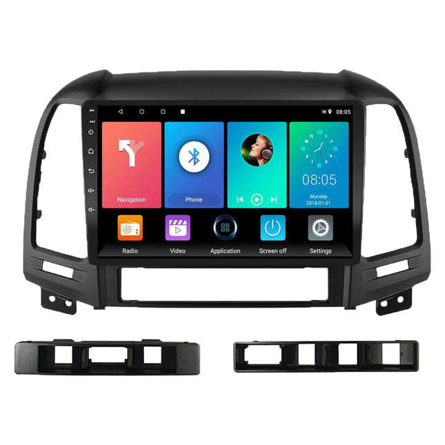 Car Stereo Topway for HYUNDAI SANTA FE 2006 - 2012 9" Android 14 GPS
