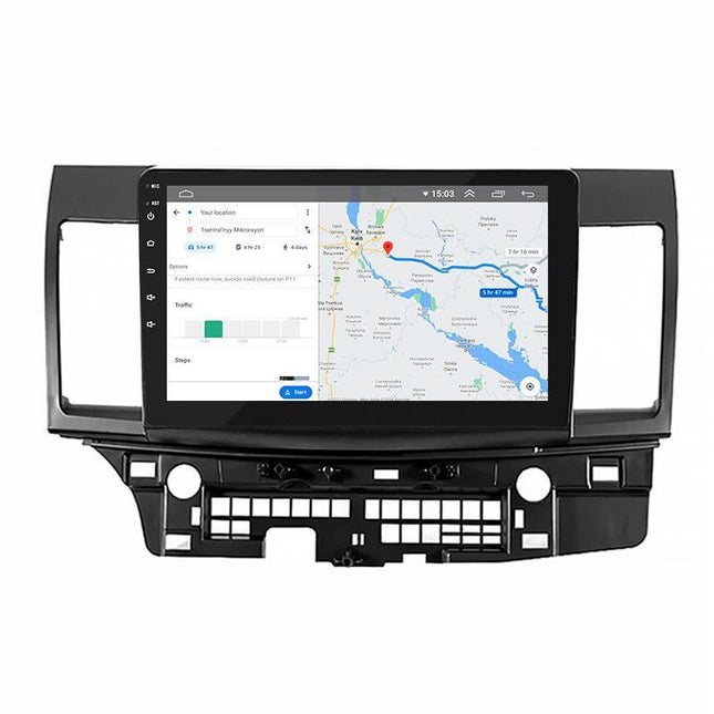 Car radio Topway for Mitsubishi Lancer 2008-2017 Android GPS
