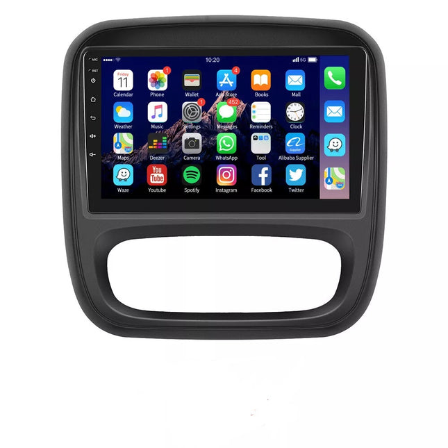Car radio Topway for Vauxhall Vivaro B 2014-2019 Android GPS