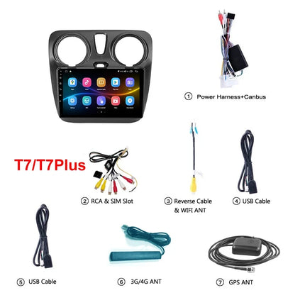 Car radio Topway for Renault Dokker 2012-2020 Android GPS
