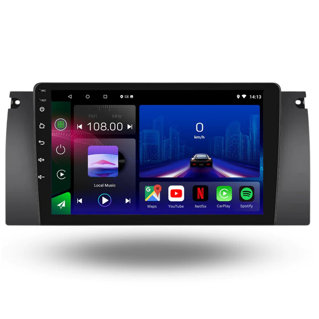 Car Stereo Topway for BMW E39 1996-2003 9" Android 14 GPS
