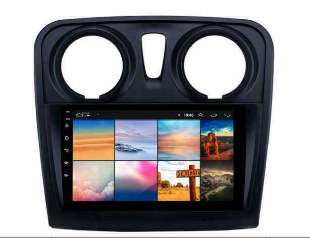 Car radio multimedia Topway for Dacia Sandero Logan MK2 2012-20 Android GPS