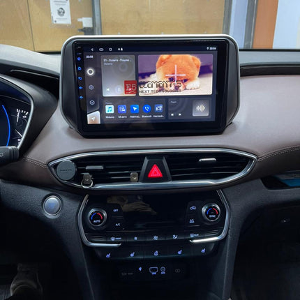 Car Stereo Topway for Hyundai Santa Fe (2018-2023) 9" Android 14 GPS