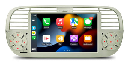 Car Radio Multimedia Player Topway  for FIAT 500 Abarth 2007-2015