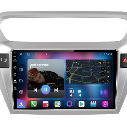 Car radio Topway for Peugeot 301 Citroen C-Elysee Android GPS