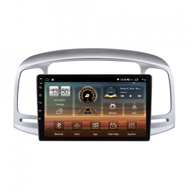Car Stereo Topway for Hyundai Accent 2006 9" Android 14 GPS