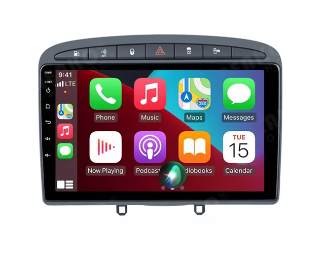 Car Stereo Topway for Peugeot 308 07-13, 408 2011+ 9" Android 14 GPS