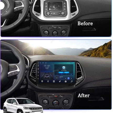Car radio Topway for JEEP COMPASS (2017-2021) Android GPS