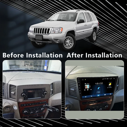 Car radio Topway for Jeep Grand Cherokee 2004-2008 Android GPS