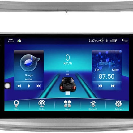 Car radio Topway for Citroen C4 2004-2009 Android