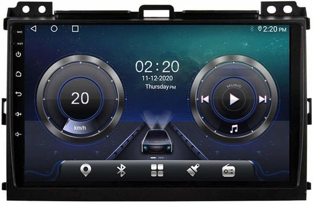 Car radio Topway for Toyota LandCruiser Prado 2002-2009 Car Stereo Radio Android