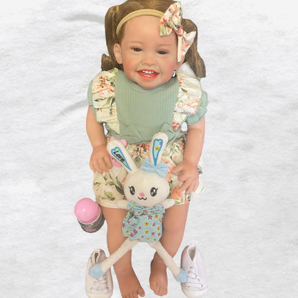 Children's Collectible Doll Reborn Reborn Girl Lily (Vinyl Doll) Height 60 cm/23.6 inch