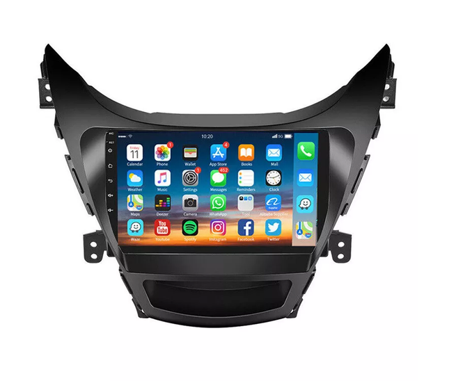 Car Stereo Topway for Hyundai Elantra 2011-2013  9" Android 14 GPS