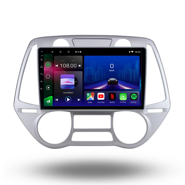Car Stereo Topway for HYUNDAI I20 ( 2008-2012)  9" Android 14 GPS