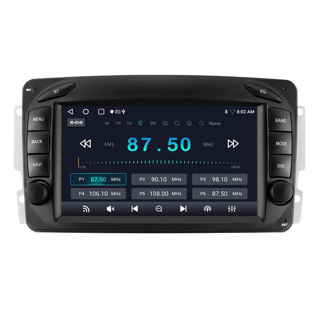 Car stereo radio for Mercedes Benz C-W203 CLK W209 7" Android15 GPS Wifi