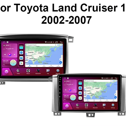 Car Radio Topway for Toyota LC100 Land Cruiser 100 LC 100 2002-2007 Android GPS