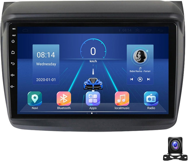 Car radio Topway for Mitsubishi Triton L200 ML MN 2009-2014 Android GPS