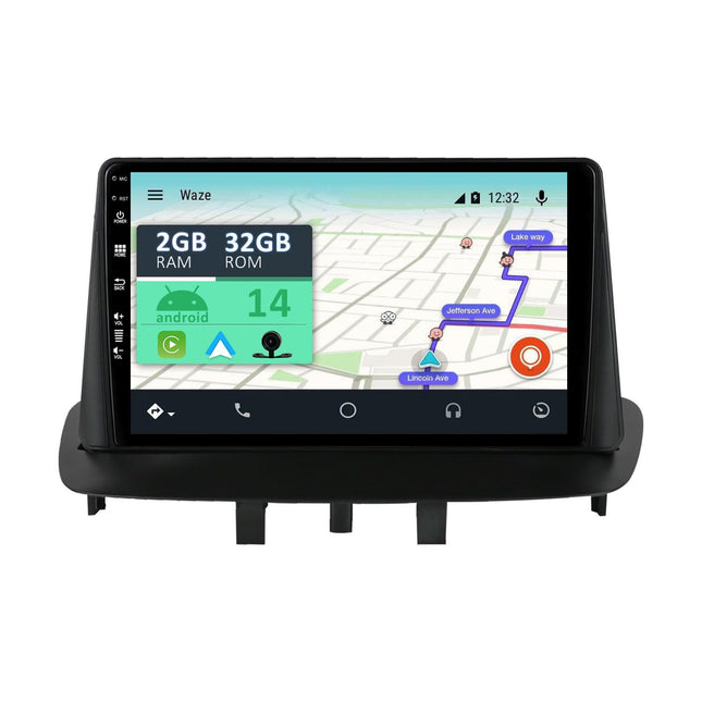 Car radio Topway for Renault Megane 3 2008-2014 Android GPS