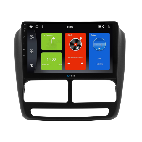 Car radio Topway for  Fiat Doblo MK2 Vauxhall Combo Android GPS