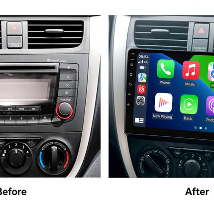 Suzuki Celerio Cultus before after original dash