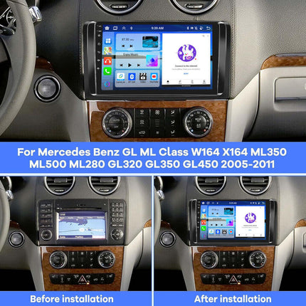 Car radio Topway  for Mercedes Benz ML GL ML350 GL320 X164 2005 - 2009