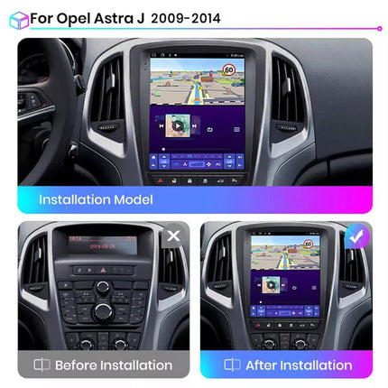 Car radio Topway for Vauxhall Astra J 2009-2014 Android GPS