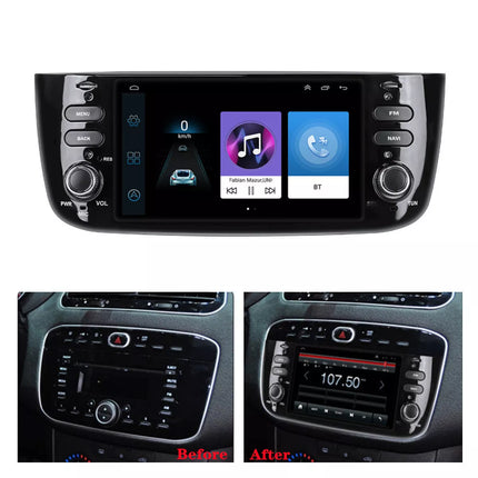 Car radio Topway for Fiat Grande Punto Linea 2012-2017 Android GPS