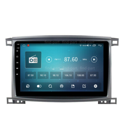 Car Radio Topway for Toyota LC100 Land Cruiser 100 LC 100 2002-2007 Android GPS