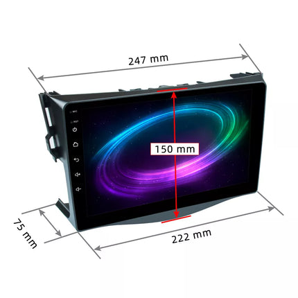 Car radio Topway for TOYOTA RAV4 2005-2013 Android GPS