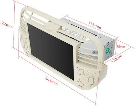 Car Radio Multimedia Player Topway  for FIAT 500 Abarth 2007-2015