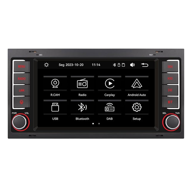 Car stereo Topway for VW T5 Multivan Touareg android head unit WIFI GPS BT FM