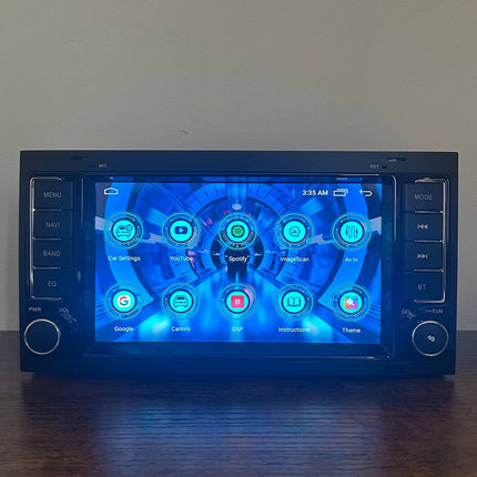 Car stereo Topway for VW T5 Multivan Touareg android head unit WIFI GPS BT FM