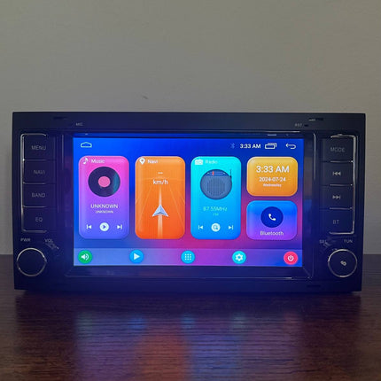 Car stereo Topway for VW T5 Multivan Touareg android head unit WIFI GPS BT FM