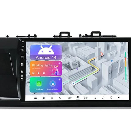 Car radio Topway for Toyota Corolla 11 14-16 E170 Android GPS